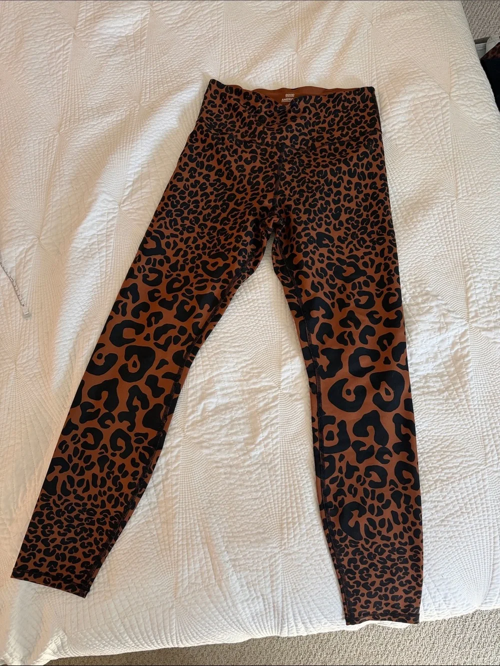 Good American size 3 cheetah print leggings - Picture 2 of 3